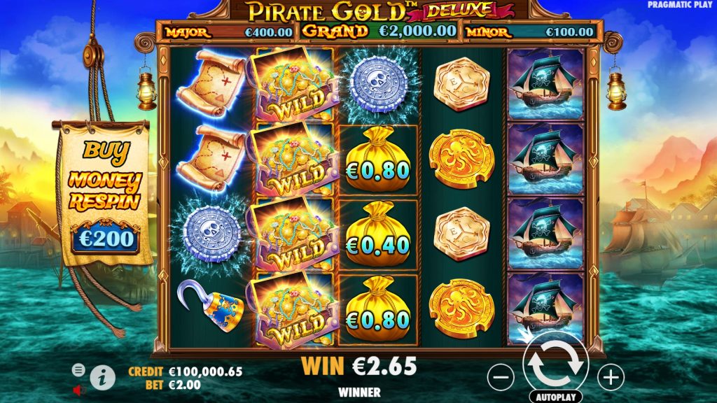 Slot Demo Gratis Pirate Gold Deluxe