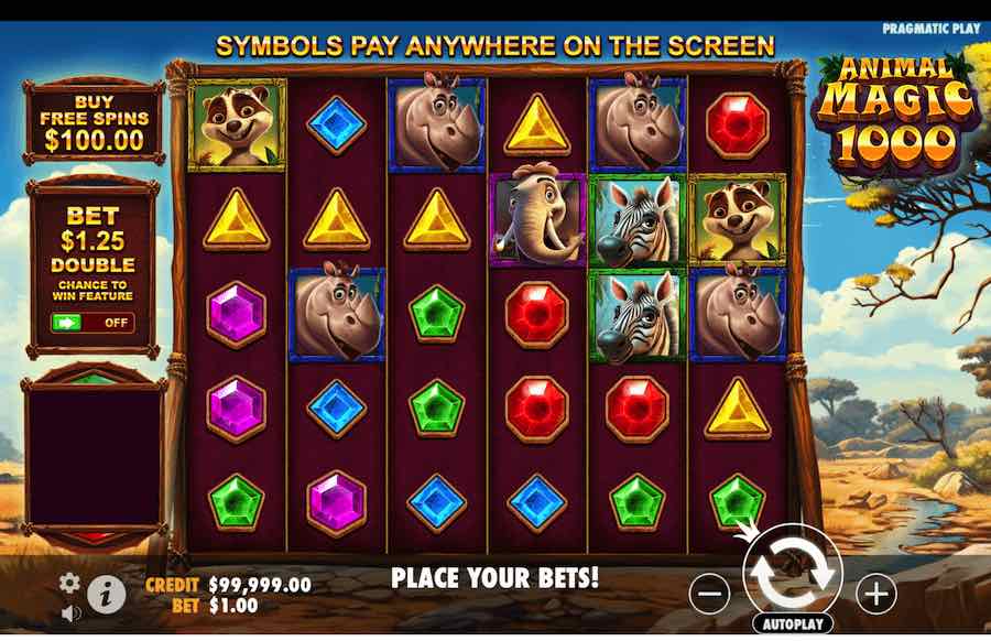 Slot Demo Gratis Animal Magic 1000