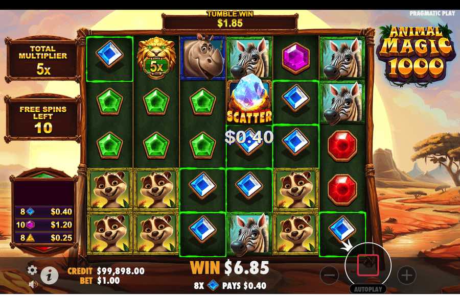 Slot Demo Gratis Animal Magic 1000