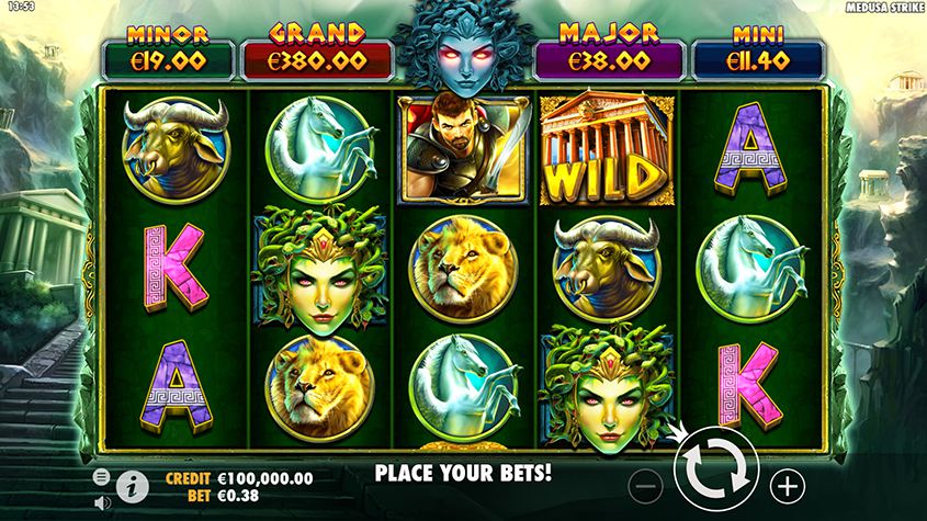 Slot Demo Gratis Medusa Strike