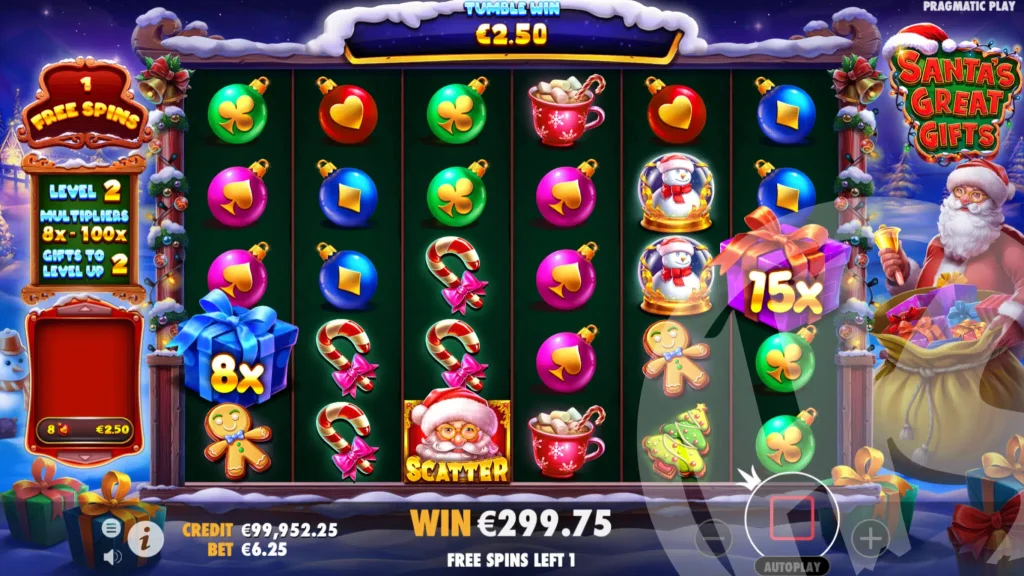 Slot Demo Gratis Santa's Great Gifts