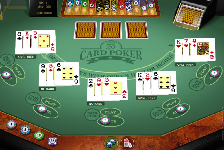 Slot Demo Gratis Three Card Poker